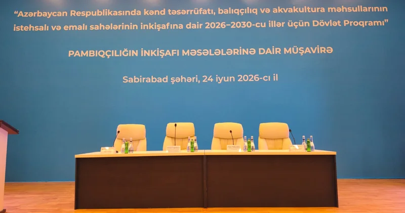 Sabirabadda pambıqçılığın inkişafına həsr olunmuş regional müşavirə keçirilir