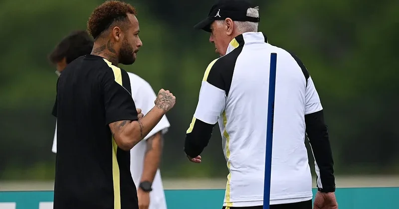 Ançelotti açıqladı: Neymar Şotlandiya ilə oyunda meydana çıxacaq