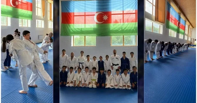 Xankəndidə yeni cüdo zalı istifadəyə verilib