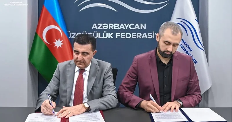 Azərbaycan Üzgüçülük Federasiyası ilə AHİİTA arasında memorandum imzalanıb FOTO