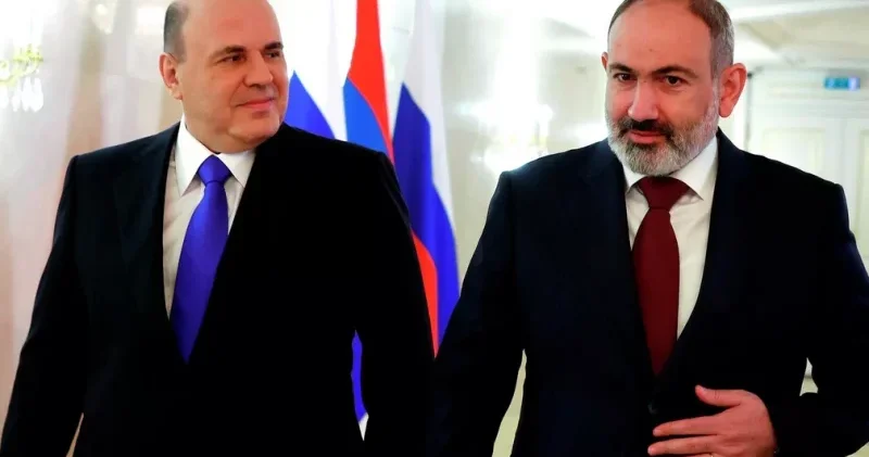 Paşinyan və Mişustin Ermənistan Rusiya münasibətlərinin hazırkı vəziyyətini müzakirə ediblər