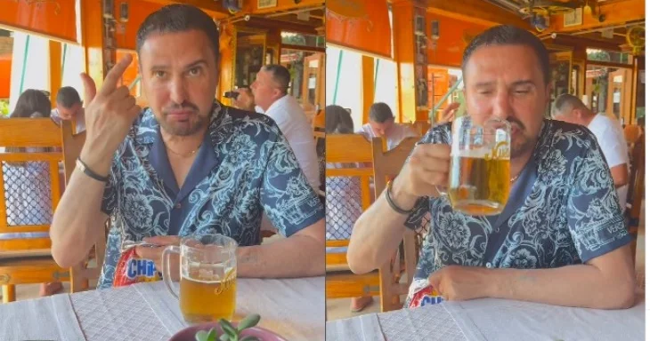 Pivə içdi, cipsi gizlətdi Nadir Qafarzadənin restoran qalmaqalı + VİDEO