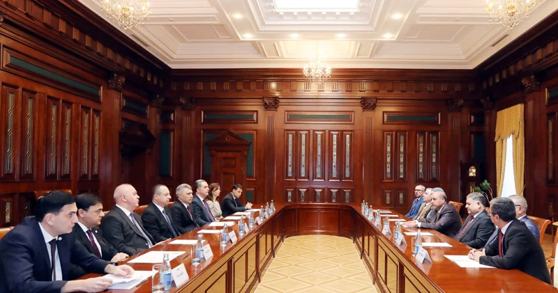 Ali Məhkəmədə İraqın Federal Ali Məhkəməsi sədrinin başçılıq etdiyi nümayəndə heyəti ilə görüş keçirildi