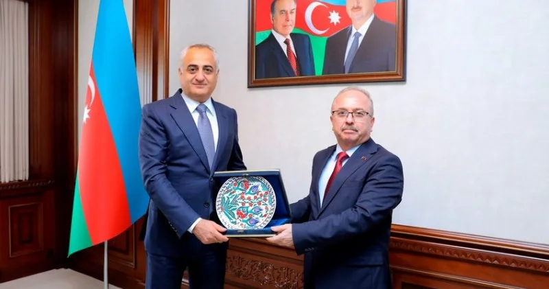 Naxçıvan Muxtar Respublikasında Azərbaycan Prezidentinin səlahiyyətli nümayəndəsi Türkiyə səfiri ilə görüşüb