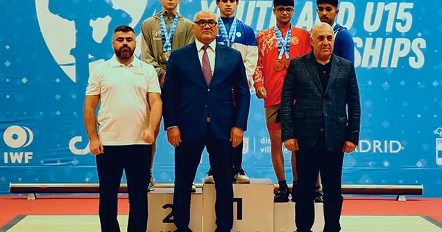 İdmançımız Avropa birinciliyində 2 qızıl 1 gümüş medal qazandı