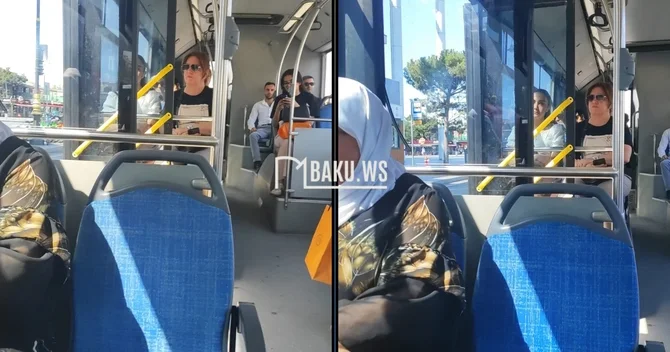 Bakıda nasaz avtobus Gedəndə açılan qapı, dayananda bağlanırdı
