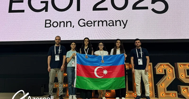 Azercell in dəstəklədiyi milli komanda EGOI da uğur qazanıb