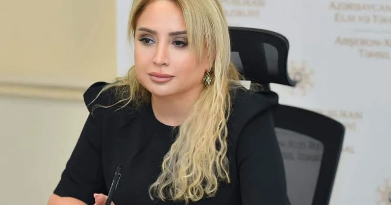 Sahil Babayev İlhamə Abdullayevanı yola salır Səs küylü yeyinti