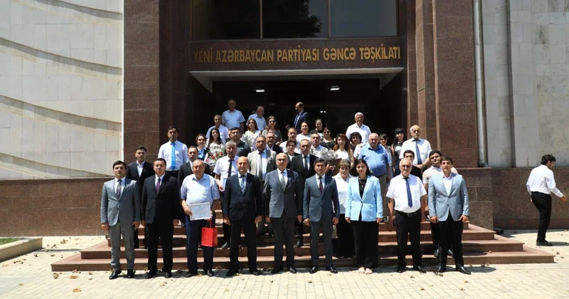 YAP Gəncə şəhər təşkilatı tədbir keçirdi FOTOLAR