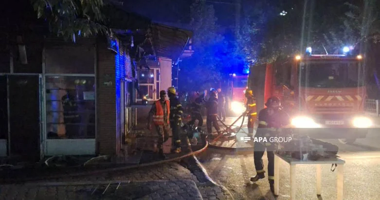 Lənkəranda mağazada baş vermiş yanğın söndürülüb YENİLƏNİB