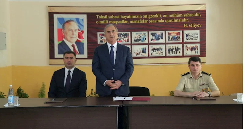 Hacıqabulun İkinci Meyniman kəndində səyyar qəbul görüş keçirildi FOTOLAR