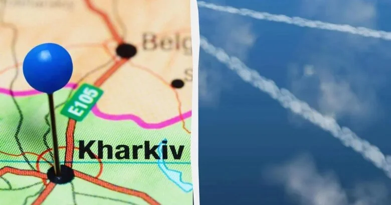 Xarkov şəhəri aviabombalarla vurulur