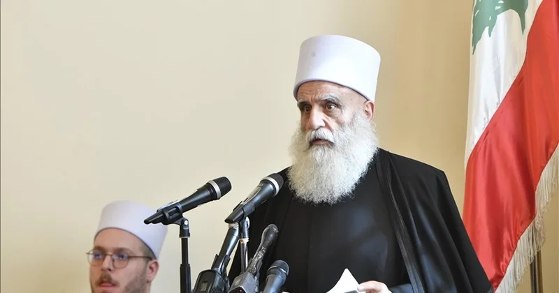 Livan druzlarının lideri: Druzi sünni ixtilafına icazə verməyəcəyik