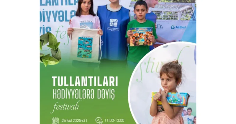 Növbəti “Tullantıları hədiyyələrə dəyiş” festivalı Yasamalda keçiriləcək