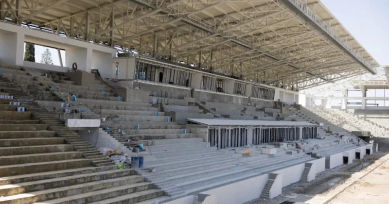 Yenidən tikilməsinə 15 milyon manat ayrılan stadionda son durum