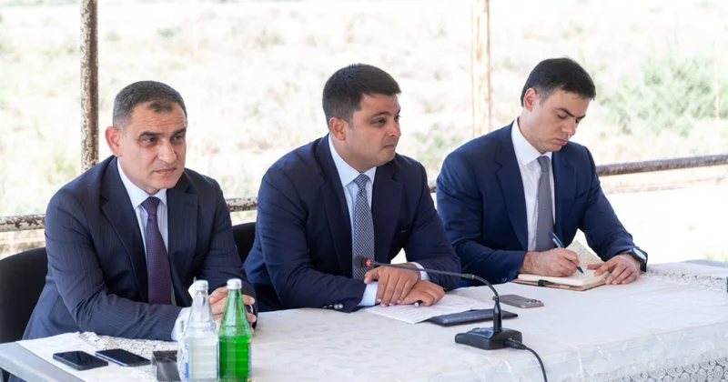 Neftçalanın icra başçısı səyyar görüş keçirib FOTOLAR