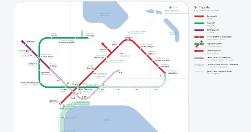 2030 hədəfi: Bakı metrosunun yeni layihəsi start götürdü
