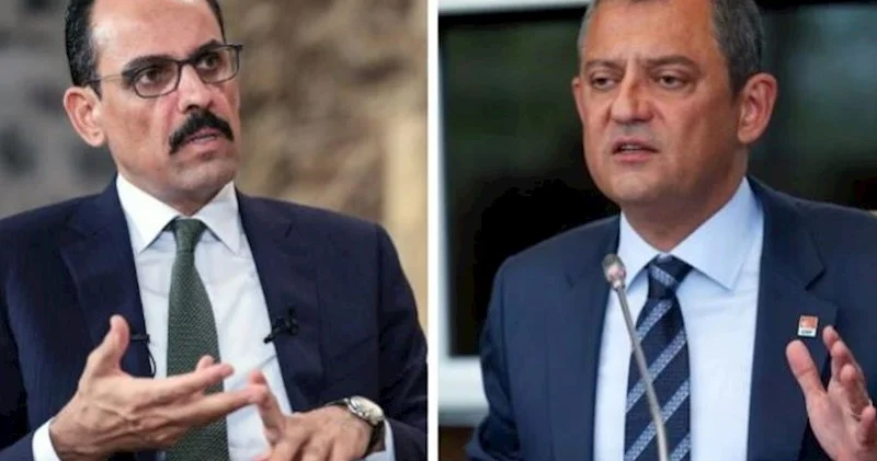 CHP sədri Özgür Özəl MİT direktoru İbrahim Kalın ilə görüşüb