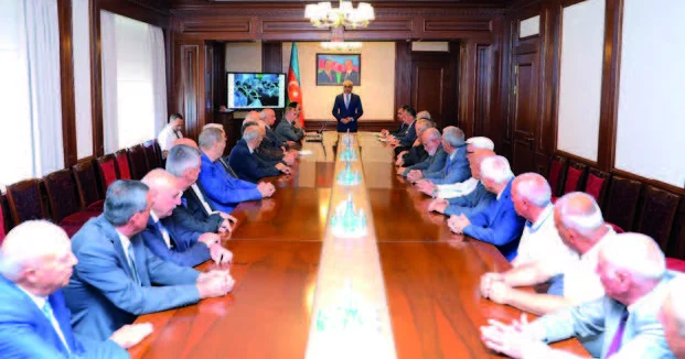 Naxçıvan sakinləri ilə görüş