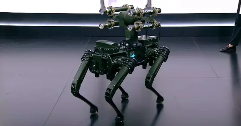 Türkiyə dünyada ilk raket atan robot iti təqdim etdi