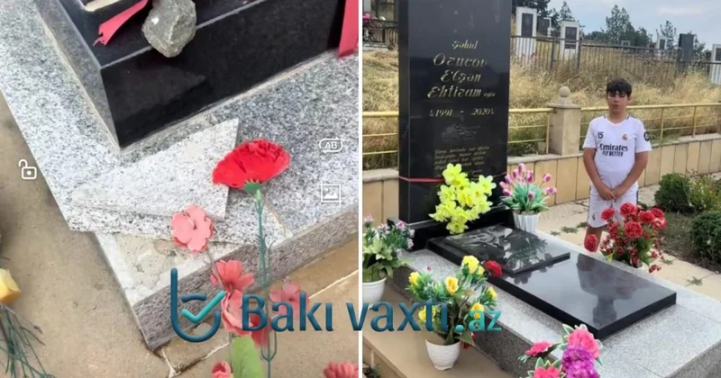 Qazaxda şəhid qəbri baxımsız qalıb: “İcra başçısı bir dəfə də olsun ...” VİDEO