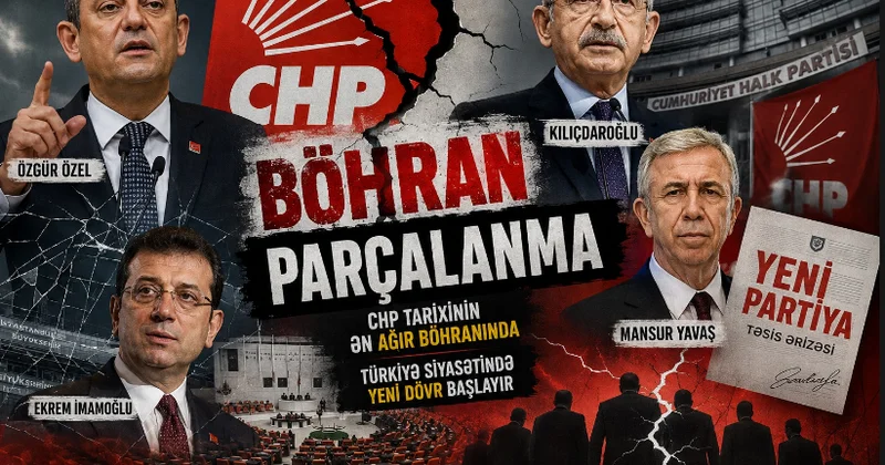 Ankarada siyasi zəlzələ: CHP parçalandı, yeni siyasi dövr başladı