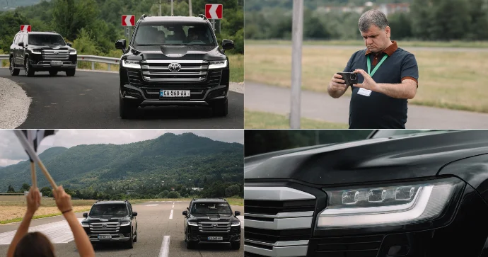“Toyota Land Cruiser 300”ün hibrid versiyası möhtəşəmdir Test yürüşündən qeydlər VİDEO