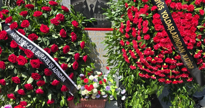 Şəhid hərbi pilot polkovnik leytenant Rəşad Atakişiyevin şəhadətinin ildönümündə əziz xatirəsi yad olunub