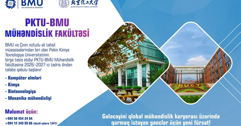 BMU da beynəlxalq təhsil və ikili diplom istəyənlər üçün unikal imkan