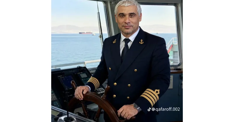 Vurulan gəmi kapitanının övladları ilə görüntüsü kövrəltdi (Video)