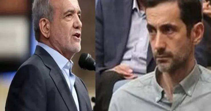 Pezeşkianın oğlu dövlət televiziyasını yıxıb sürüdü