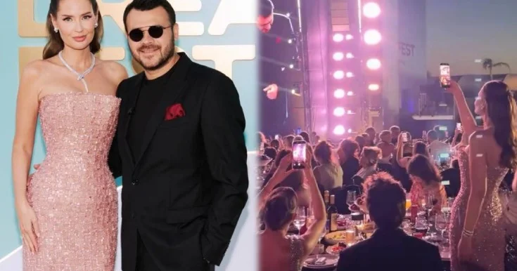 Emin oxudu, xanımı video çəkdi