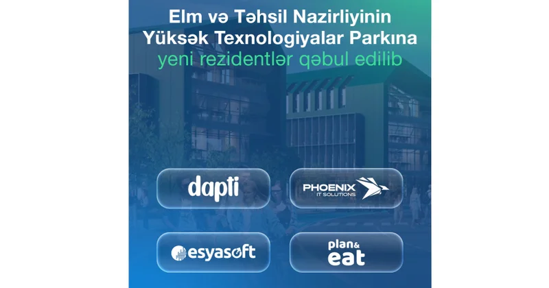 Yüksək Texnologiyalar Parkına yeni rezidentlər qəbul edilib