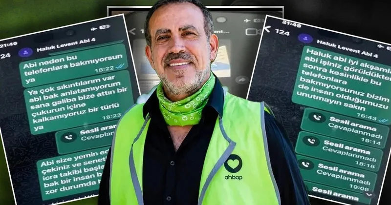 Haluk Levent 20 illik vəkilini də aldadıbmış: Şok mesajlar ortaya çıxdı FOTO
