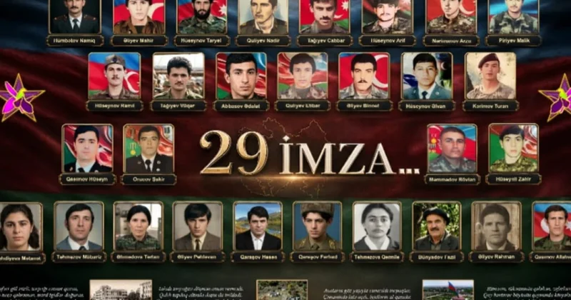 Nizami Kino Mərkəzində “29 imza…” sənədli filminin təqdimatı olacaq