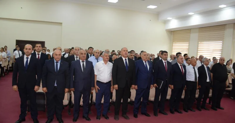 Yeni Azərbaycan Partiyası Tərtər Rayon Təşkilatının yaradılmasının 33 cü ildönümü qeyd olunub