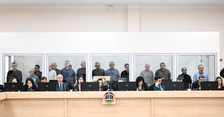 Ermənilərin məhkəməsi olub