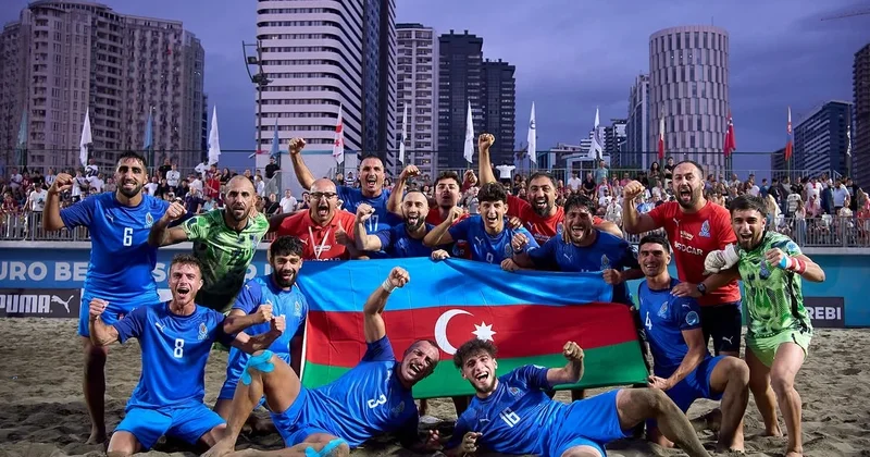 Çimərlik futbolu millimiz Qazaxıstanla üz üzə gələcək