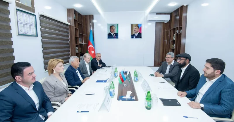Yaqub Piriyev pakistanlı nümayəndələrlə görüşdü FOTOLAR
