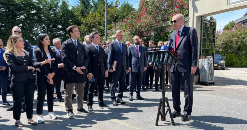 Ərdoğan: Bu şərəfli işi reallaşdırmaq bizə qismət oldu