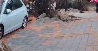 Гроза и град прошлись по северу Италии ВИДЕО