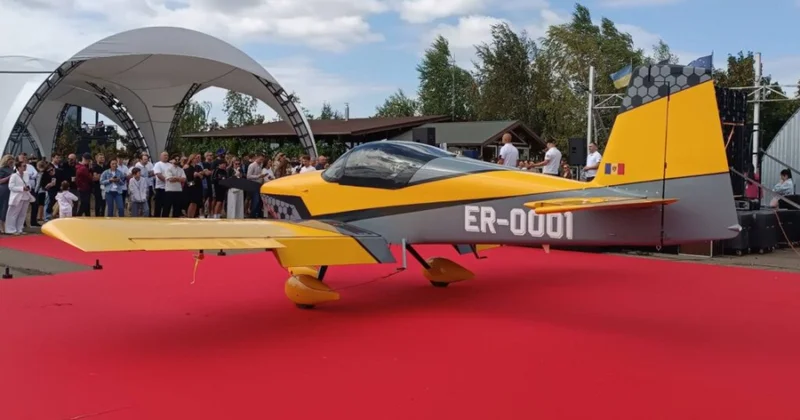 Moldova tarixində ilk dəfə olaraq özünün milli təyyarəsini istehsal edib