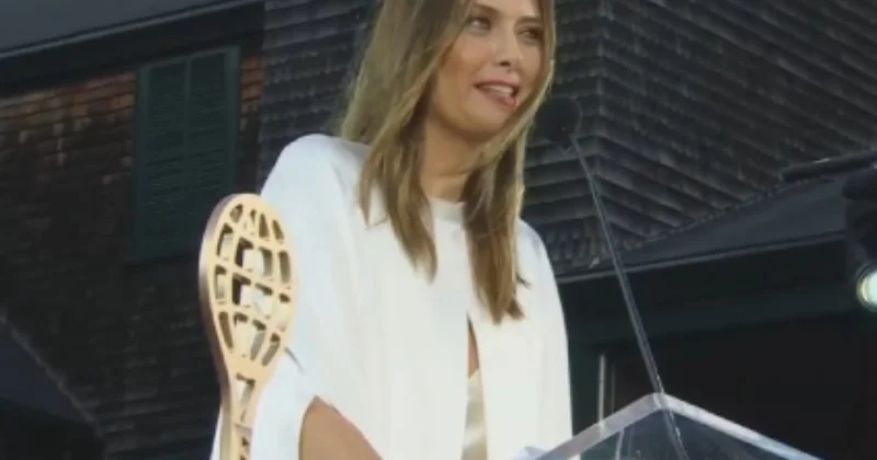 Mariya Şarapova Beynəlxalq Tennis Şöhrət Zalına daxil edilib