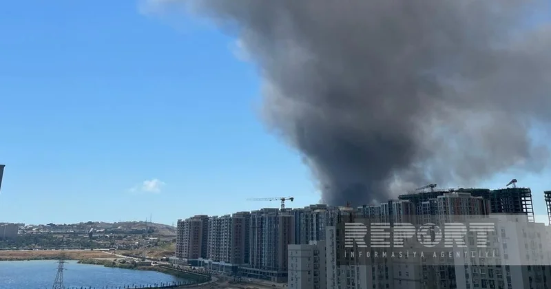 “Sədərək” ticarət mərkəzində yanğın zamanı 4 nəfər tüstüdən zəhərlənib