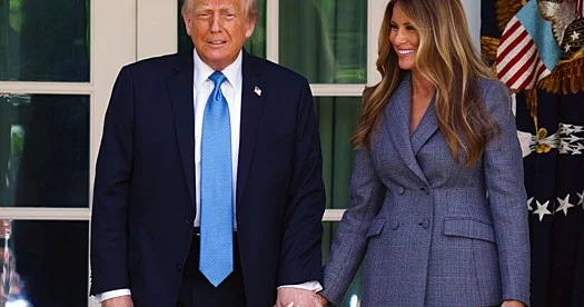 Trampın eşitdiyi əsas şəxs Melaniyadır..?