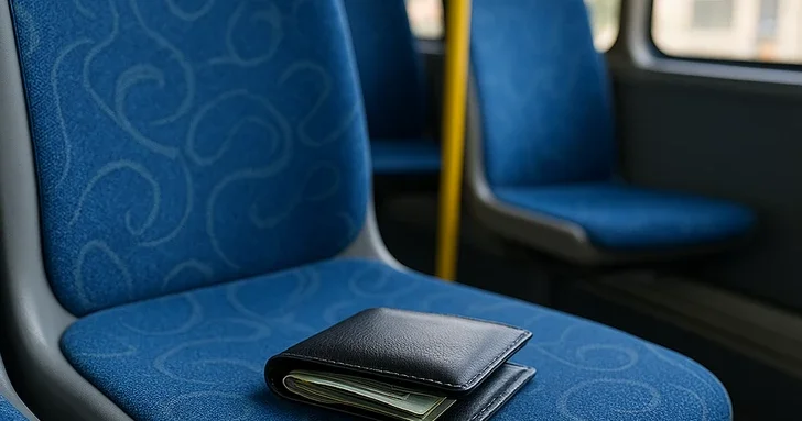 В Баку пассажир автобуса нашёл 2650 манатов и вернул хозяину