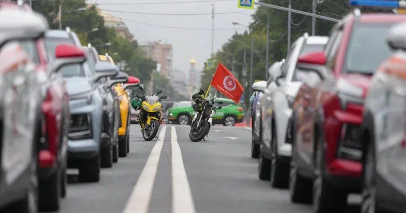 Moskvada nəqliyyat festivalı KEÇİRİLDİ FOTO