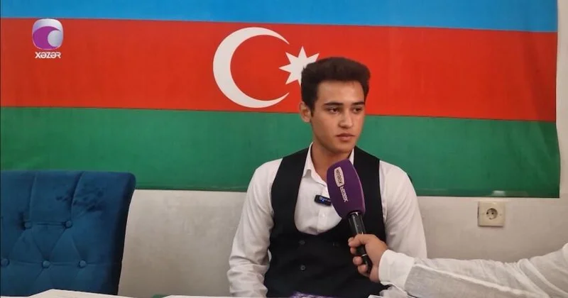 Tələbə adını qazandığını vağzalıdan sonra öyrənən Kərəmcan danışdı VİDEO