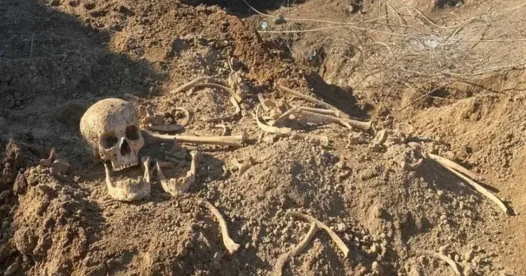 Şuşakənddə insan sümüyünə bənzər qalıqlar aşkarlanıb, araşdırma gedir