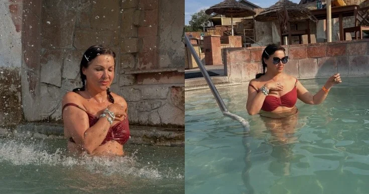 Anna Netrebkonun Kolorado tətili Fotolar